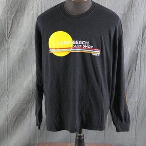 Surf Shop Shirt - Long Beach Surf Short Long Sleeve - Men's 2XL